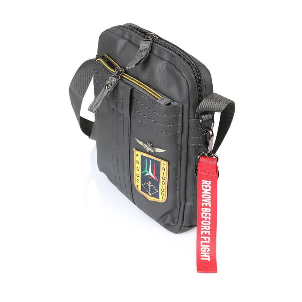 Aeronautica Militare Ανδρικό Τσαντάκι Χιαστί Γκρί AM-341 ANTRACITE