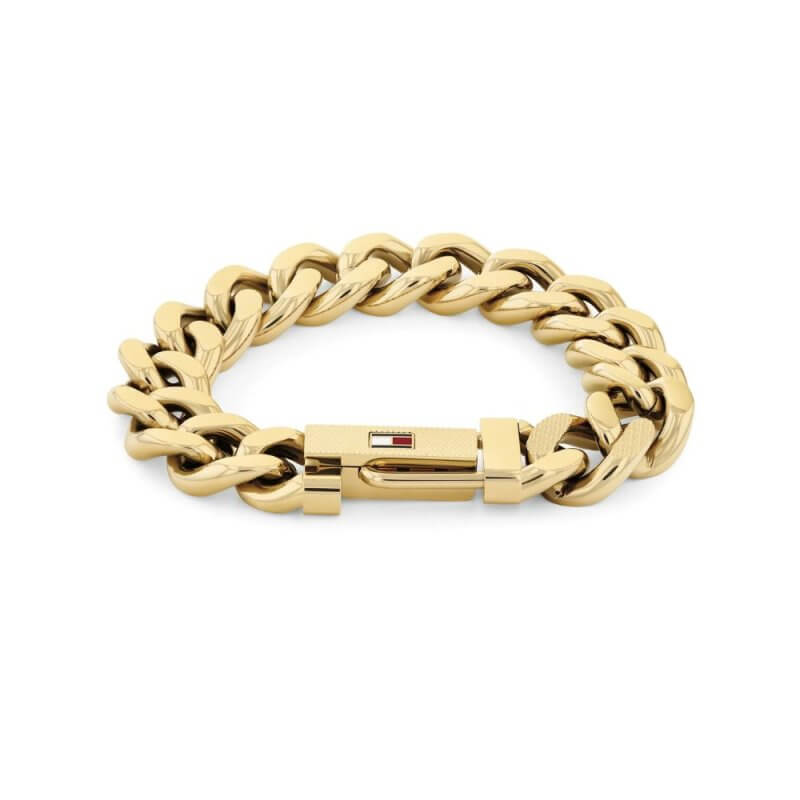 TOMMY HILFIGER Ανδρική Αλυσίδα Χειρός Απο Ανοξείδωτο Ατσάλι Επιχρυσωμένη 2790638