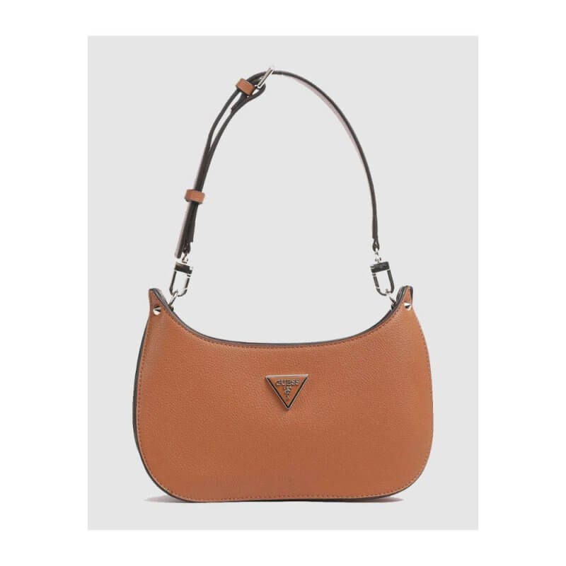 Guess Γυναικείο Τσαντάκι Ώμου Meridian Ταμπά HWBG8778720 - COGNAC