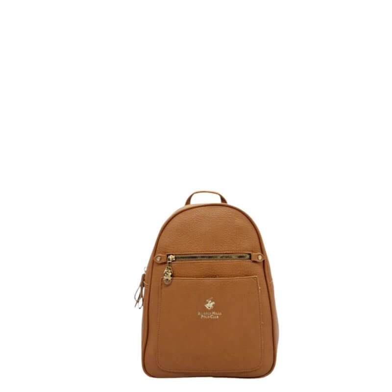 Beverly Hills Polo Club Γυναικείο Σακίδιο Πλάτης Ταμπά BH - 4132 CUOIO