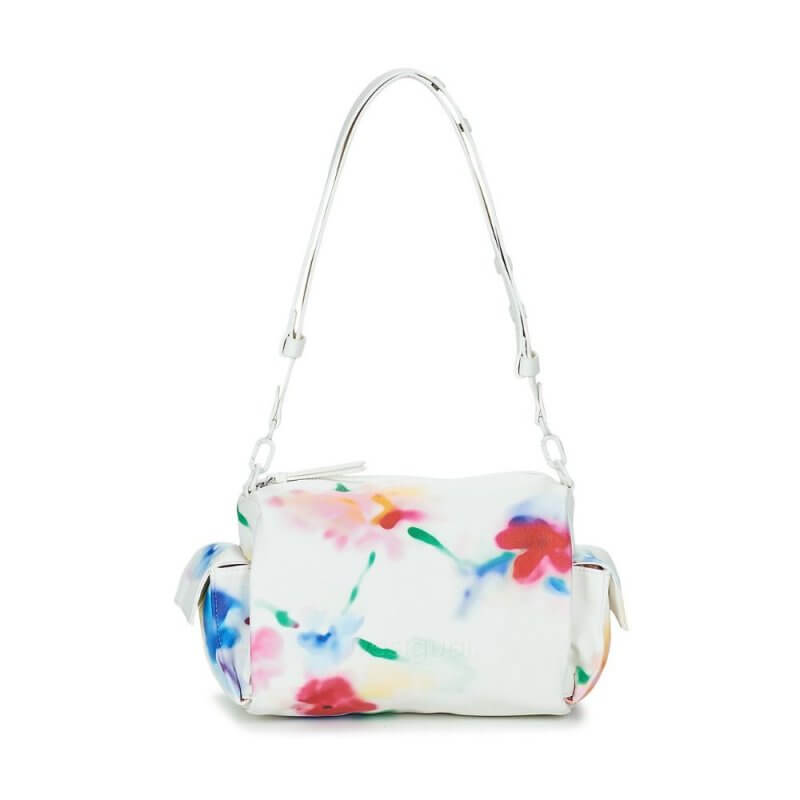 DESIGUAL Γυναικεία Τσάντα Χιαστί LIQUIDFLOWER HABANA Λευκή