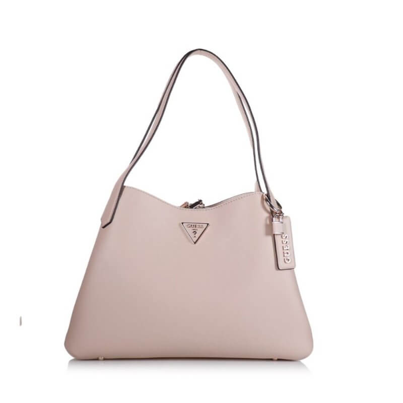 Guess Γυναικεία Τσάντα Ώμου Sora Ρόζ HWVG9507220-STO