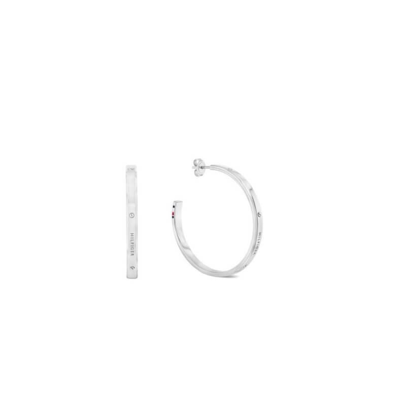TOMMY HILFIGER Γυναικεία Σκουλαρίκια Ασημί Stainless Steel 2780956