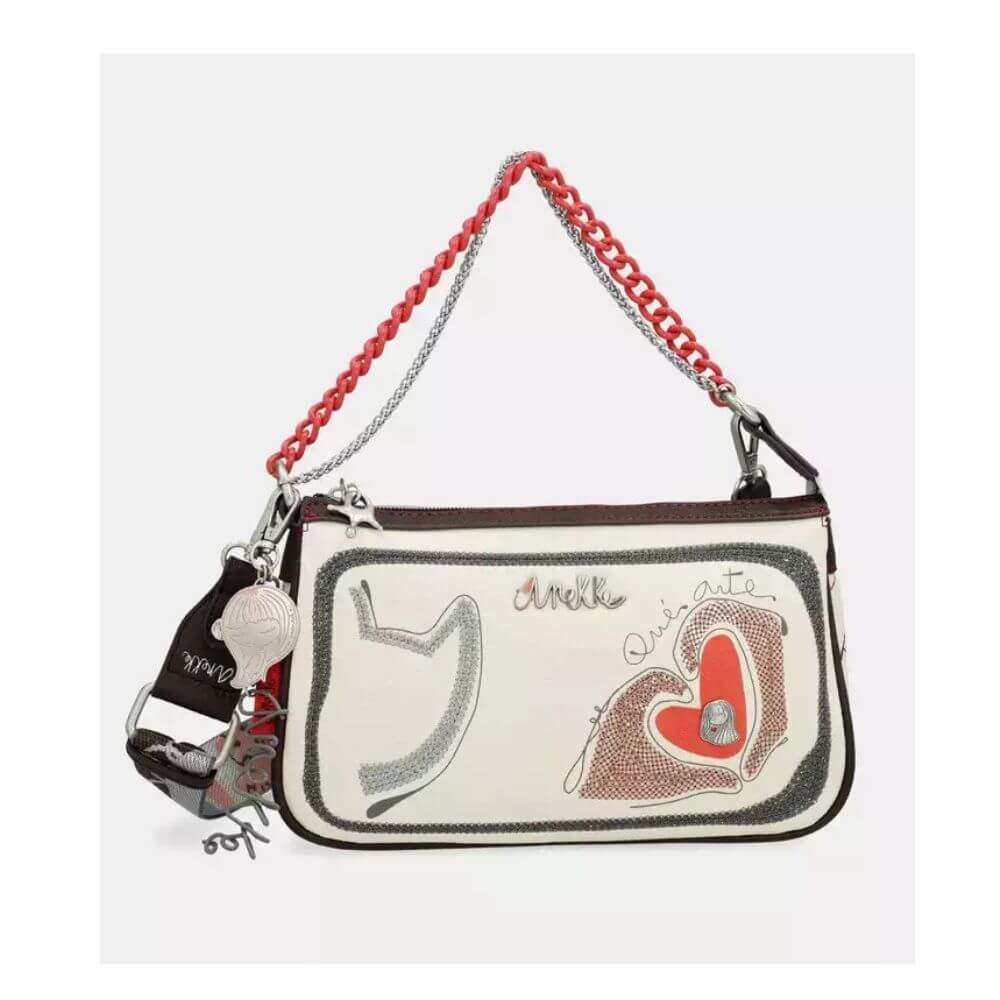 ANEKKE Alma Γυναικεία Τσάντα Ώμου Πολύχρωμη 40763-267