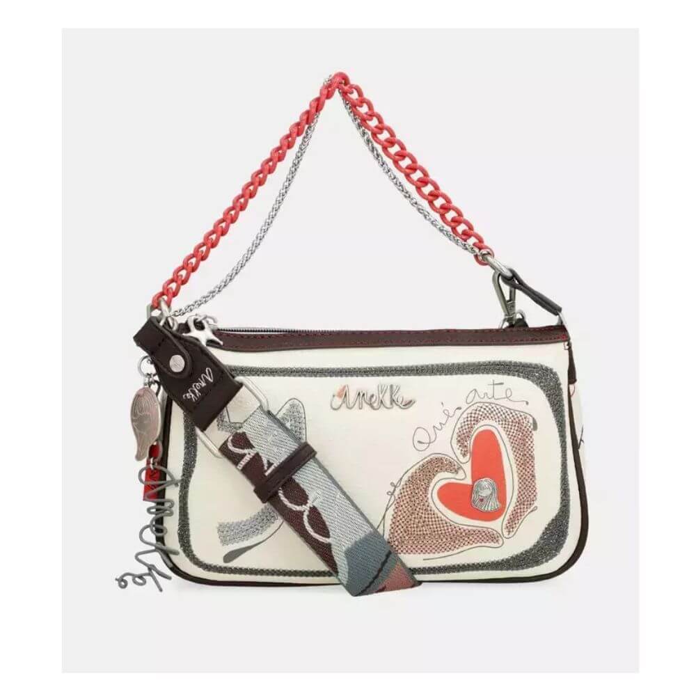 ANEKKE Alma Γυναικεία Τσάντα Ώμου Πολύχρωμη 40763-267