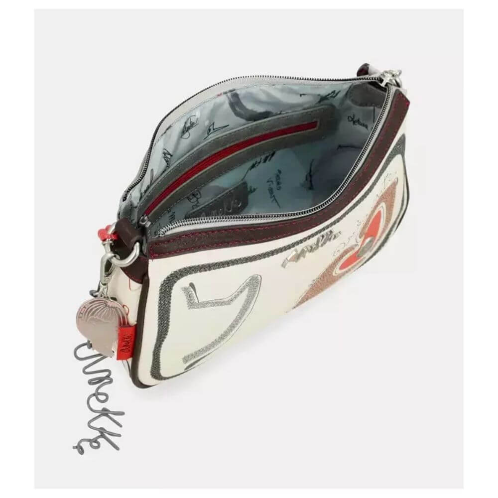 ANEKKE Alma Γυναικεία Τσάντα Ώμου Πολύχρωμη 40763-267