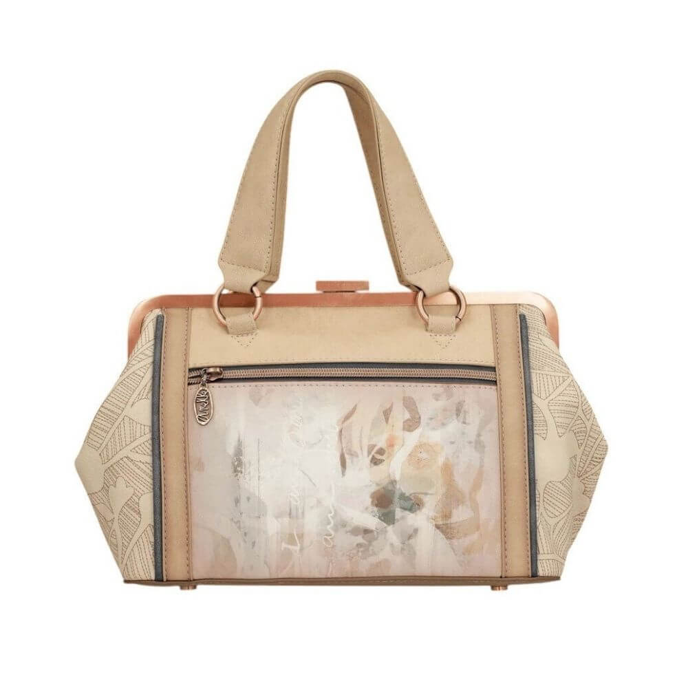 ANEKKE Memories Γυναικεία Τσάντα Χειρός Μπέζ 40801-009