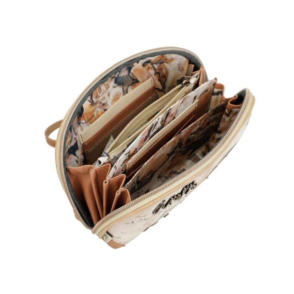 ANEKKE Memories Γυναικείο Νεσεσέρ RFID Μπέζ 40809-709