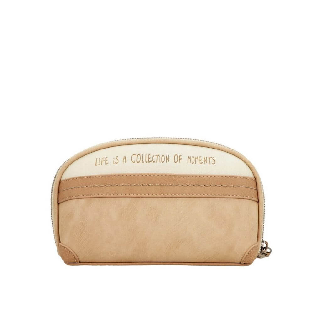 ANEKKE Memories Γυναικείο Νεσεσέρ RFID Μπέζ 40809-709