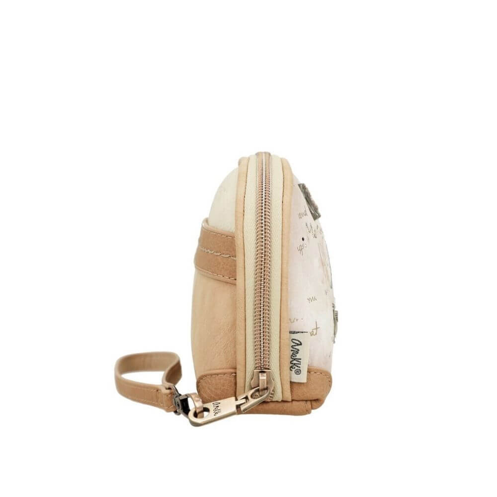 ANEKKE Memories Γυναικείο Νεσεσέρ RFID Μπέζ 40809-709