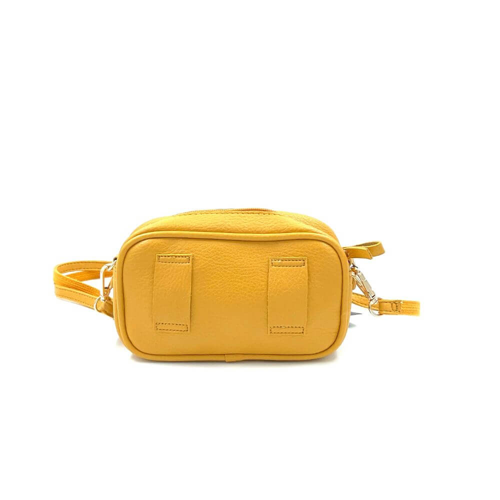 Beverly Hills Polo Club Γυναικεία Τσάντα Χιαστί Κίτρινη BH-2929 GIALLO