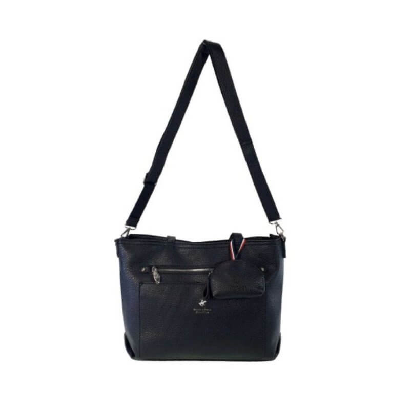 Beverly Hills Polo Club Γυναικεία Τσάντα Ώμου Μαύρη BH - 4131 NERO