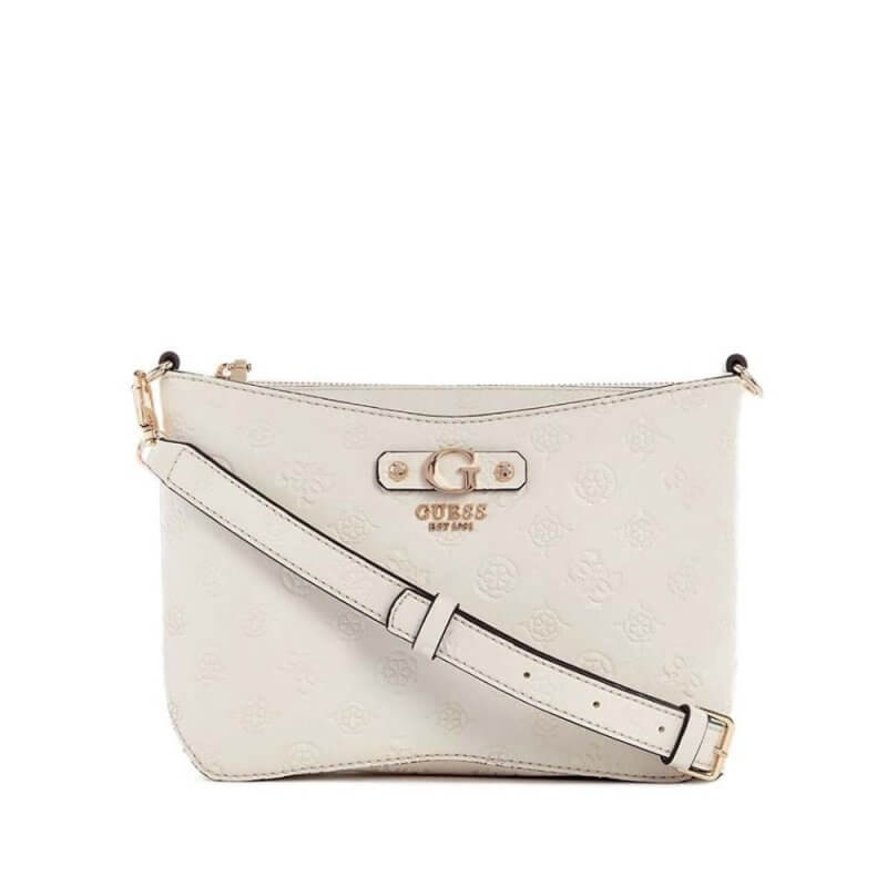 Guess Gerty Γυναικεία Τσάντα Χιαστί Λευκή HWPD9529120-OFF WHITE