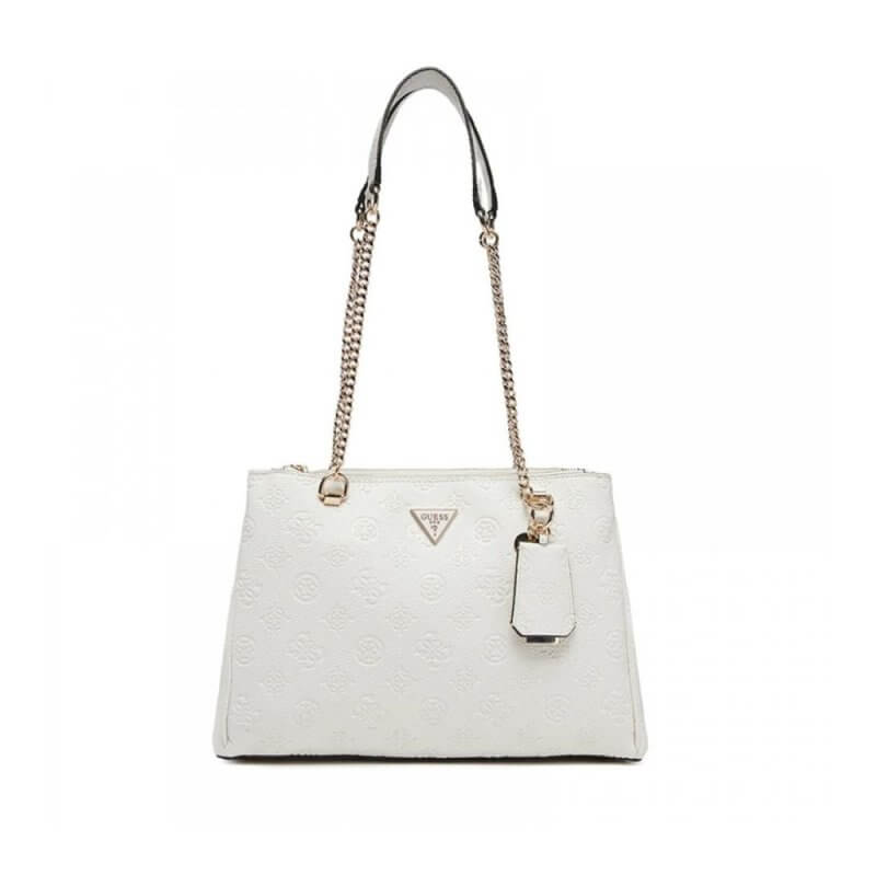 GUESS Cresidia Γυναικεία Τσάντα Ώμου Λευκή HWPG9349090-OFF WHITE