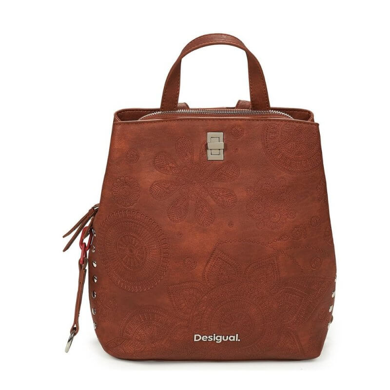 DESIGUAL Dejavu Sumy Mini Γυναικεία Τσάντα Πλάτης Καφέ 25SAKP02/6011