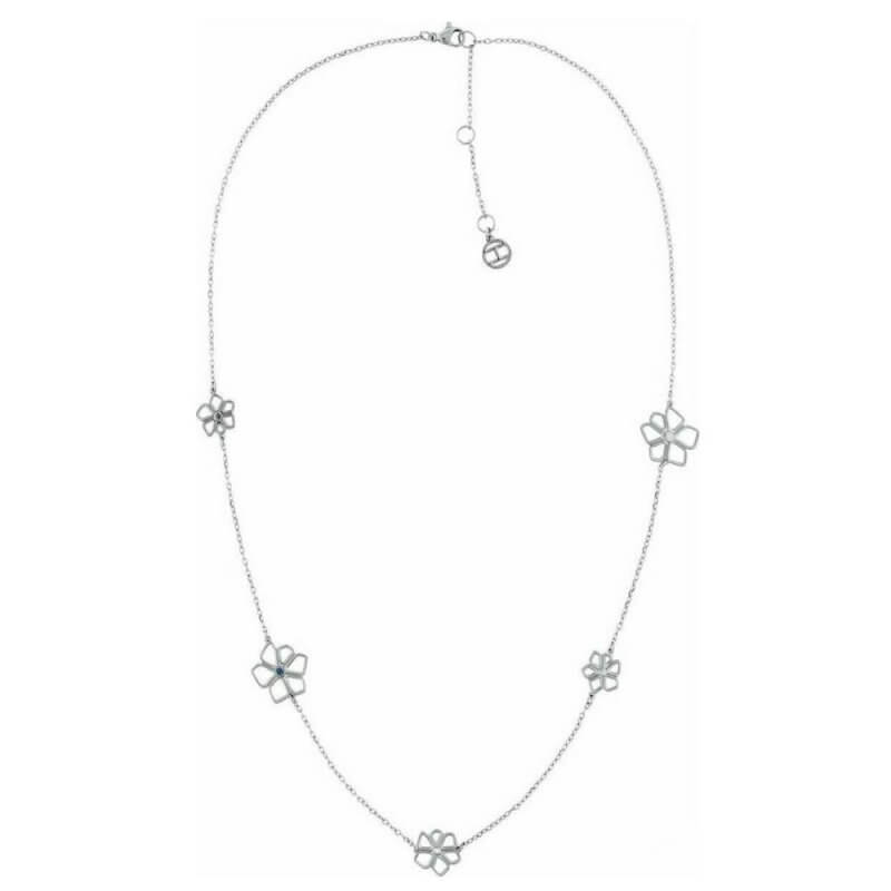 TOMMY HILFIGER Γυναικείο Κολιέ Λουλούδι Stainless Steel 2780365
