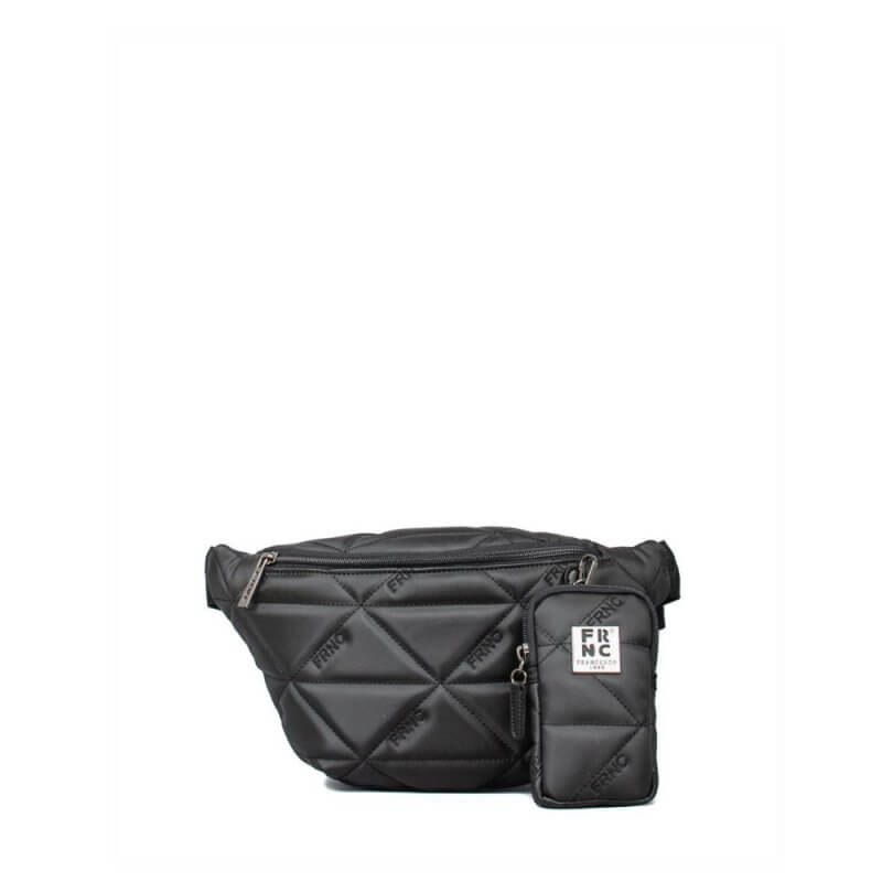 FRNC Γυναικεία Τσάντα Belt Bag Μαύρη 4121W BLK