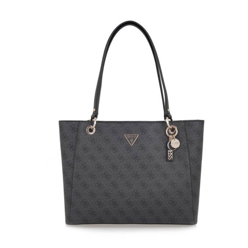 GUESS Noelle Γυναικεία Τσάντα Ώμου Γκρί HWBG9672250-CLO