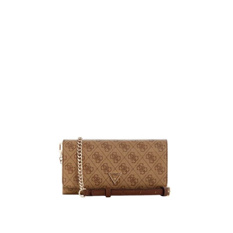 GUESS Noelle Mini Γυναικεία Τσάντα/Πορτοφόλι Μπέζ HWBG9672750-LTL