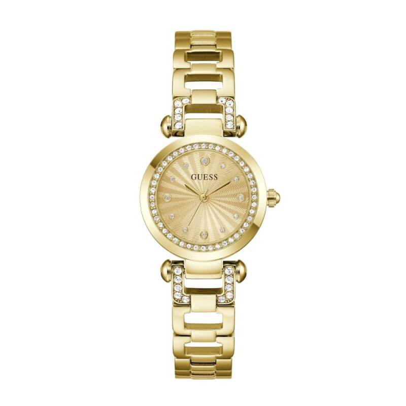 GUESS Ginger Γυναικείο Ρολόι Quartz Ακριβείας Χρυσό GW0869L4