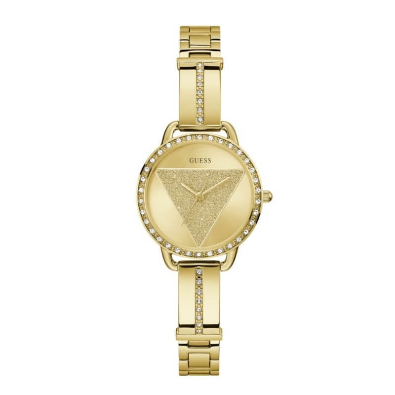 GUESS TRI BELLINI Γυναικείο Ρολόι Quartz Ακριβείας Χρυσό GW0914L2