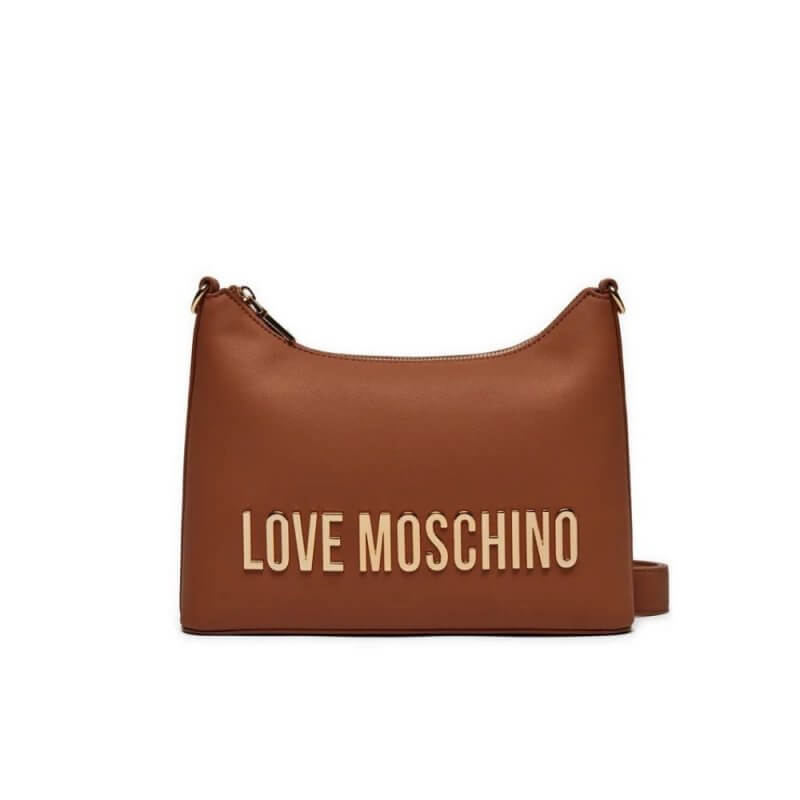 Love Moschino Γυναικεία Τσάντα Ώμου Καφέ JC4025PP1LKD0208