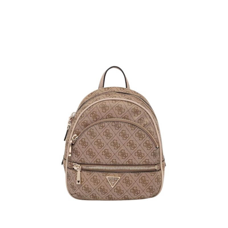GUESS Manhattan Γυναικεία Τσάντα Πλάτης Μπέζ HWSG7118320-LTL