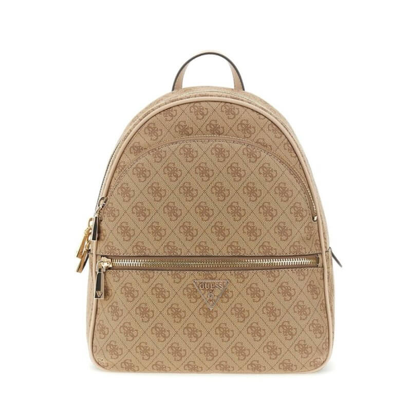 GUESS Manhattan Γυναικεία Τσάντα Πλάτης Μπέζ HWSG7118330-LTL