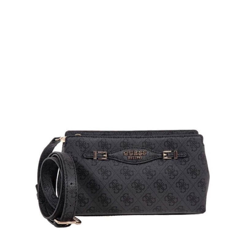 GUESS Katya Γυναικεία Τσάντα Χιαστί Γκρί HWSG9652120-CLO
