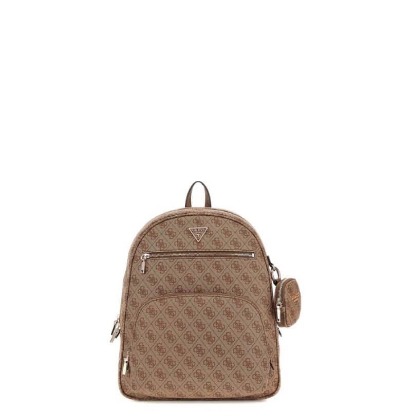 GUESS Power Play Γυναικεία Τσάντα Πλάτης Μπέζ HWSL7124350-LTL