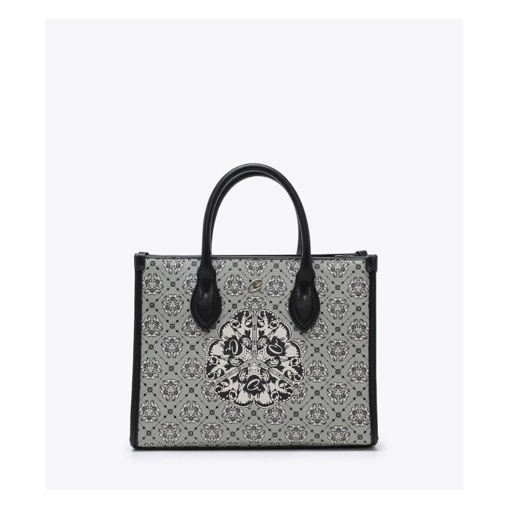 AXEL ACCESSORIES Γυναικεία Τσάντα Χειρός Γκρί 1010-3493