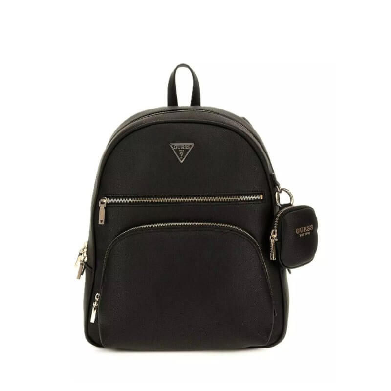 GUESS Power Play Γυναικεία Τσάντα Πλάτης Μαύρη HWBG7124350-BLK