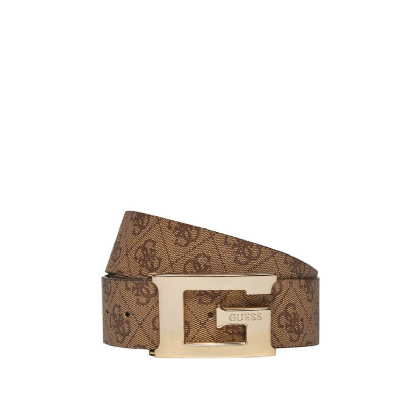 GUESS Γυναικεία Ζώνη Logo Μπέζ BW9063P4140-LTL
