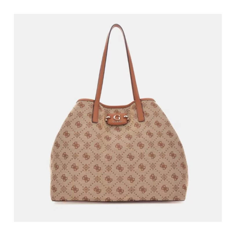 GUESS Neda Γυναικεία Τσάντα Ώμου Μπέζ HWJP9654240-LTL