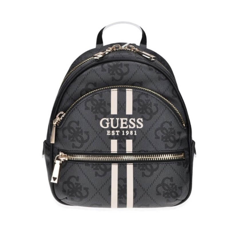 GUESS Manhattan Γυναικεία Τσάντα Πλάτης Γκρί HWOS7118320-CLO