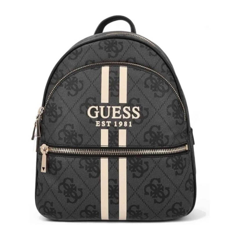 GUESS Manhattan Γυναικεία Τσάντα Πλάτης Γκρί HWOS7118330-CLO
