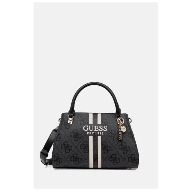 GUESS Noelle Γυναικεία Τσάντα Χειρός Γκρί HWOS9672070-CLO
