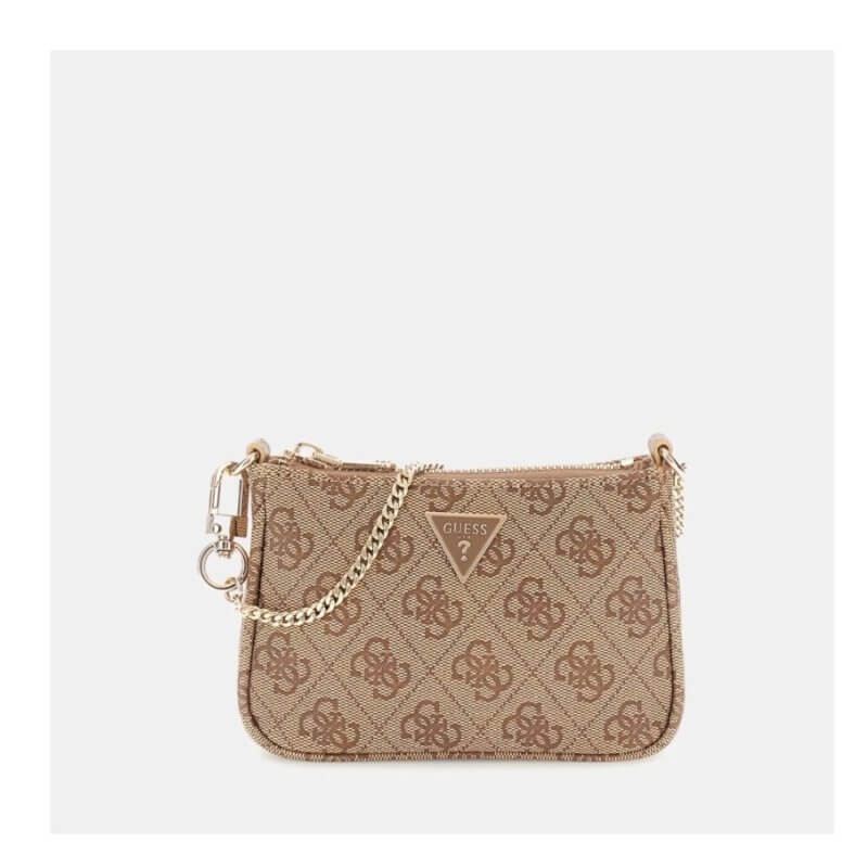 GUESS Orlina Γυναικείο Τσαντάκι Χειρός Μπέζ PW7504P5180-LTL