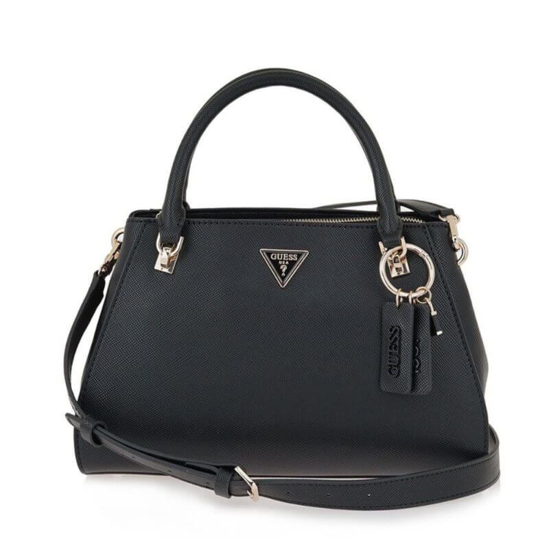 GUESS Noelle Γυναικεία Τσάντα Χειρός Μαύρη HWZG9672070-BLK