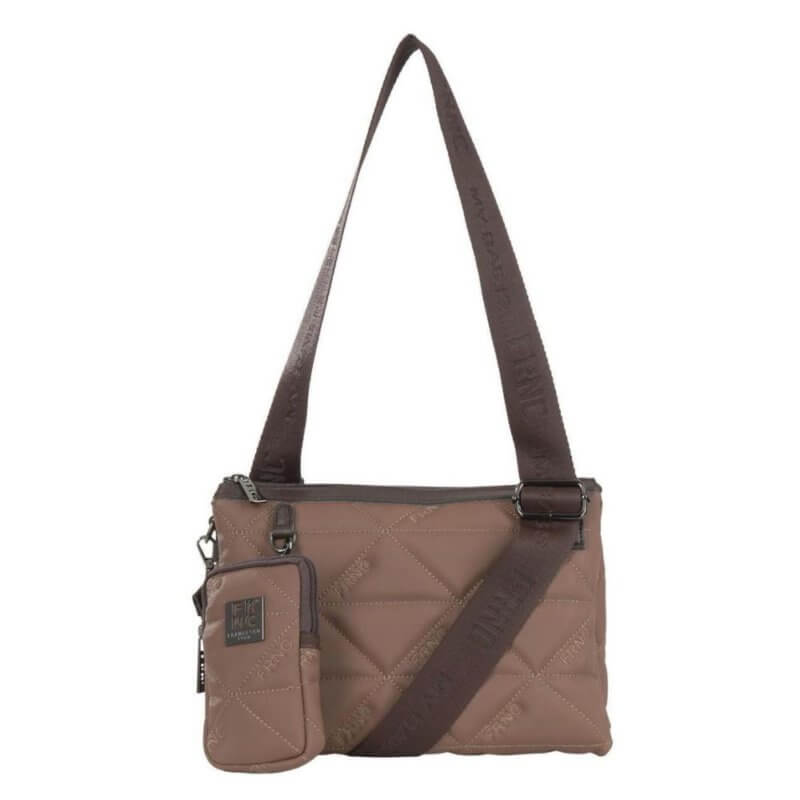 FRNC Γυναικεία Τσάντα Χιαστί Πούρο 4146W CGR