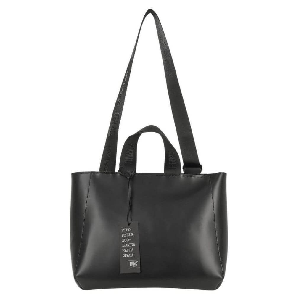 FRNC Γυναικεία Τσάντα Χειρός Μαύρη 6013E BLK