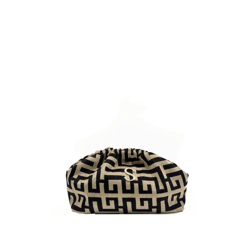 SORENA Domna Large Bucket Bag Γυναικεία Τσάντα Χιαστί Μπέζ