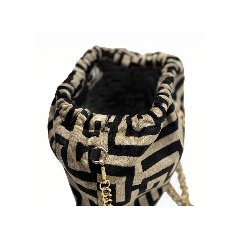 SORENA Domna Large Bucket Bag Γυναικεία Τσάντα Χιαστί Μπέζ