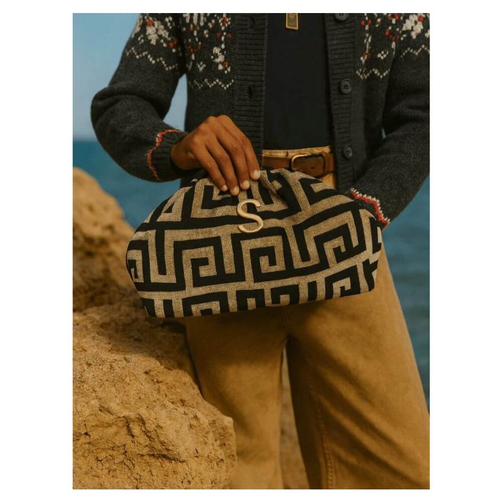 SORENA Domna Large Bucket Bag Γυναικεία Τσάντα Χιαστί Μπέζ