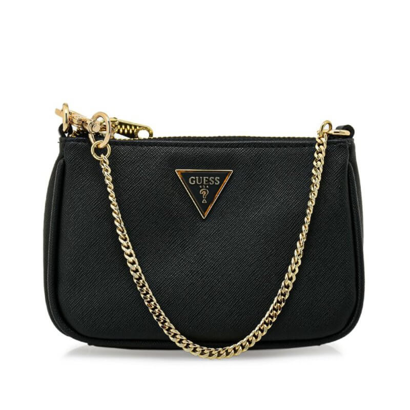 GUESS Γυναικείο Τσαντάκι/Πορτοφολάκι Χειρός Μαύρο HWPW7462P43800-BLACK