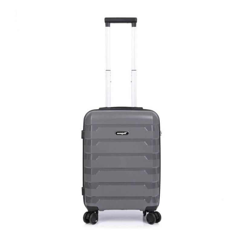 DIPLOMAT Seagull Βαλίτσα Καμπίνας Σκληρή Γκρί SG180-S