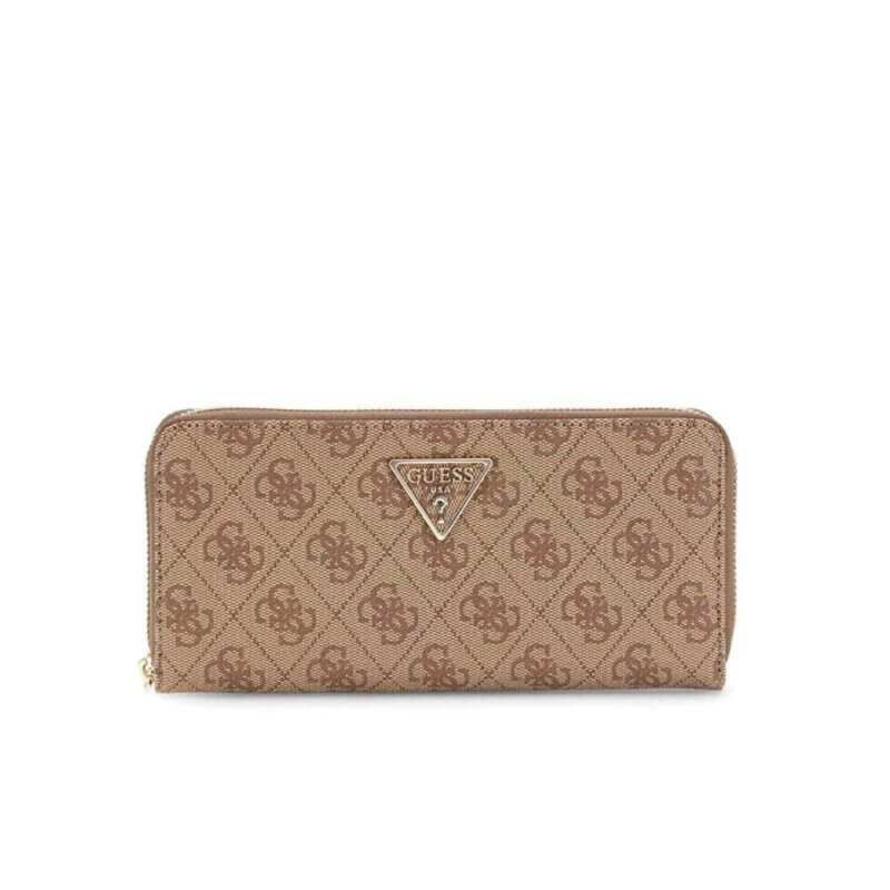 GUESS Laurel II Slg Γυναικείο Πορτοφόλι Μπέζ HWSG74591460-LATTE LOGO