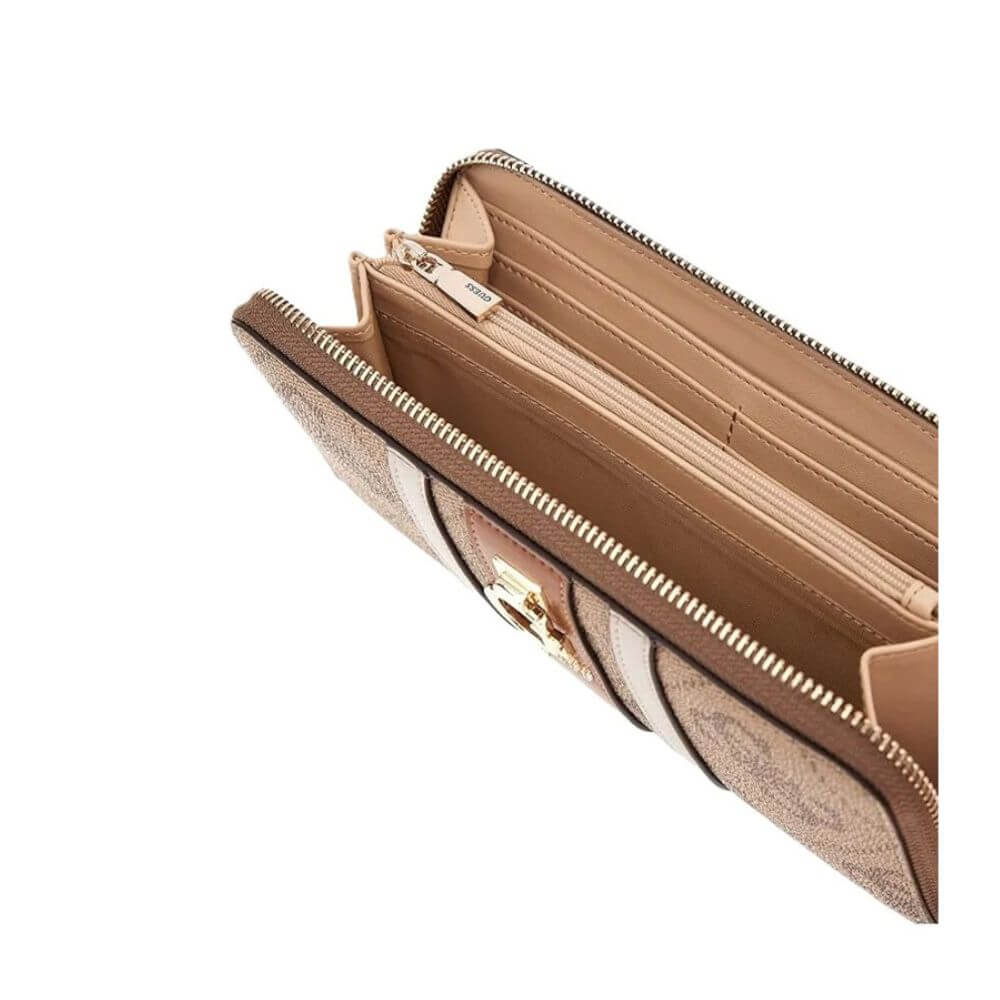 GUESS Erenia Slg Γυναικείο Πορτοφόλι Μπέζ HWSO78381460-LTL