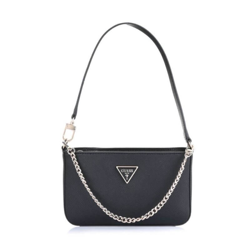 GUESS Noelle Γυναικεία Τσάντα Ώμου Μαύρη HWZG9672720-BLACK