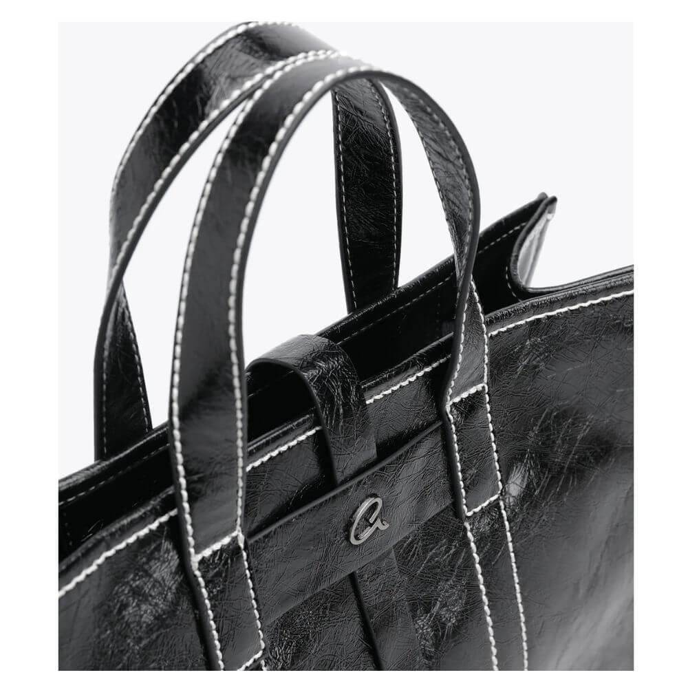 AXEL Γυναικεία Τσάντα Χειρός Μαύρη 1010-3476-BLACK